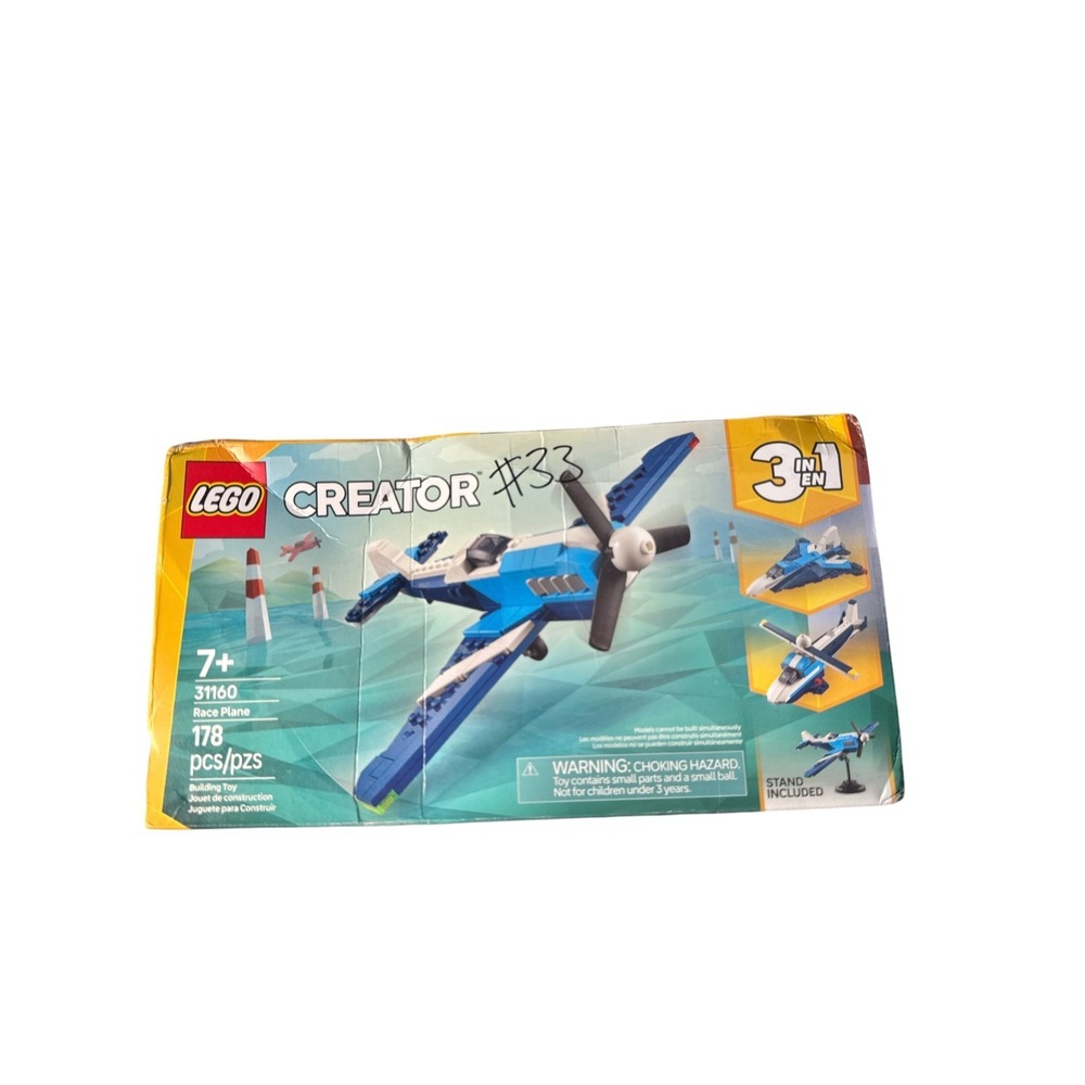LEGO Creator 3 in 1 Aircraft Race Plane Toy Collectible Building Block‎ Set NEW